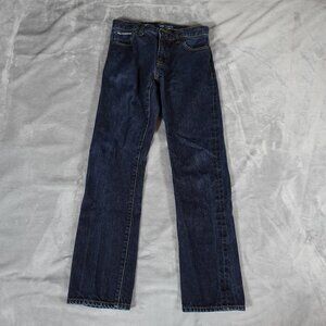 GAP Slim Fit Selvedge Denim Jeans Mens 29x30 (Fits 29x29) Low Rise Faded Blue